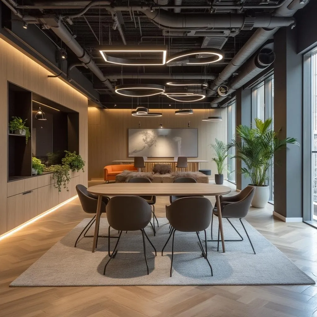 Oficinas modernas de la consultora
